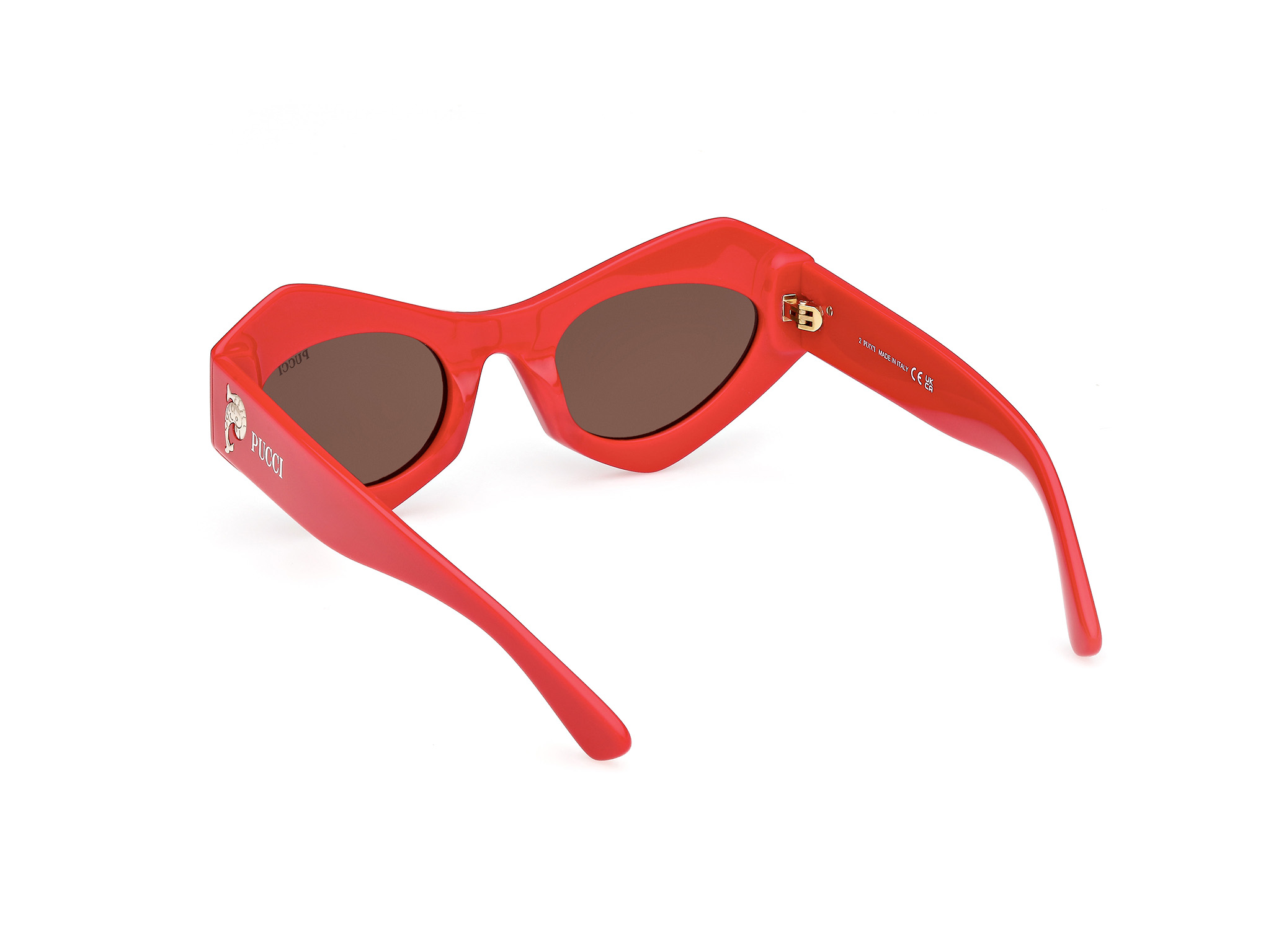 Emilio Pucci Multicolor Plastic Glasses (Frames)