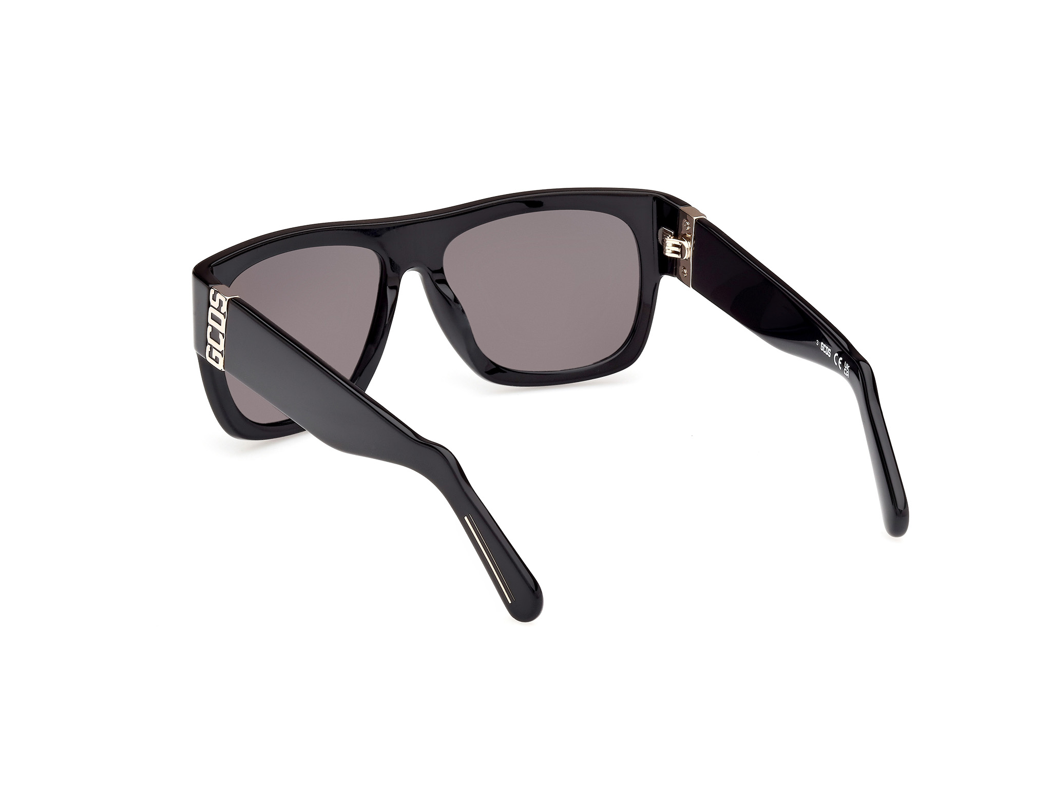 GCDS Black Plastic Glasses (Frames)
