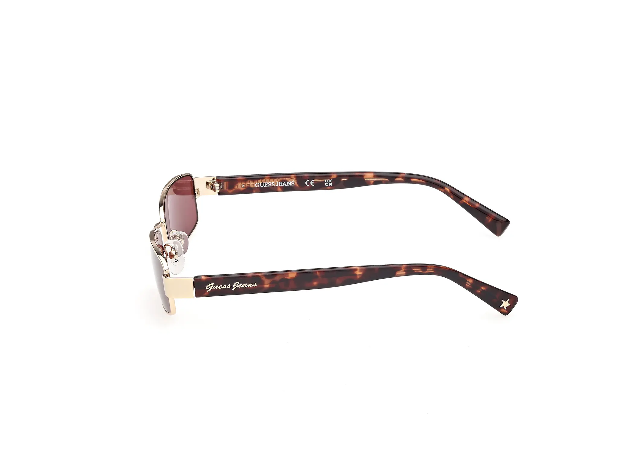 Guess Jeans Marrone Injected Women Sunglasses